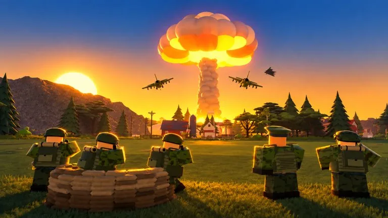 Official Army Commander Tycoon thumbnail from the Roblox game page